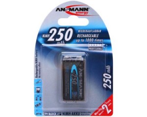 Аккумуляторы Ansmann Ni-Mh 250 mAh